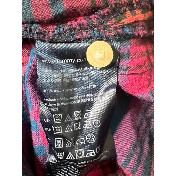 Tommy Hilfiger Women's Blue & Red Top - Picture 7 of 7